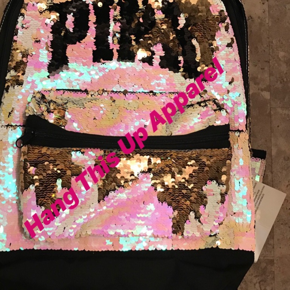 VS PINK BLING CAMPUS BACKPACK - Picture 3 of 5